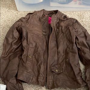 Leather jacket